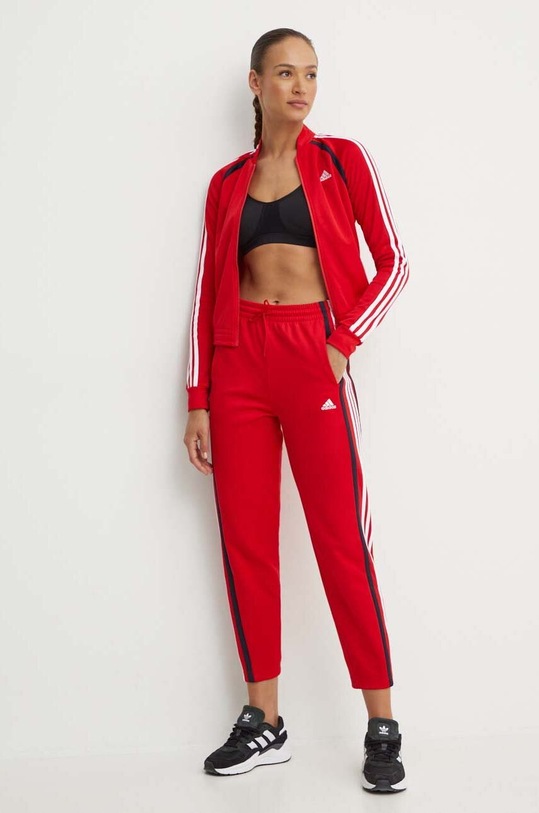 Спортивный костюм adidas Teamsport трикотаж красный IX1109