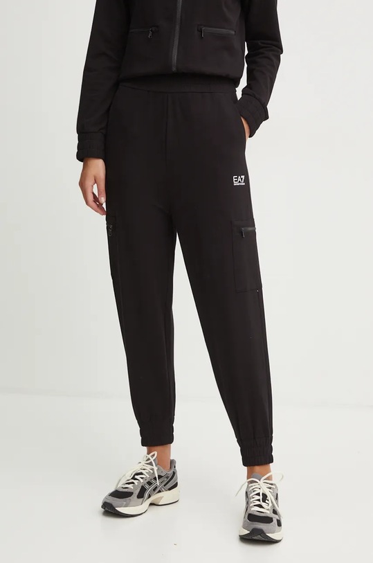 Спортивний костюм EA7 Emporio Armani чорний TJVHZ.6DTV58.1200