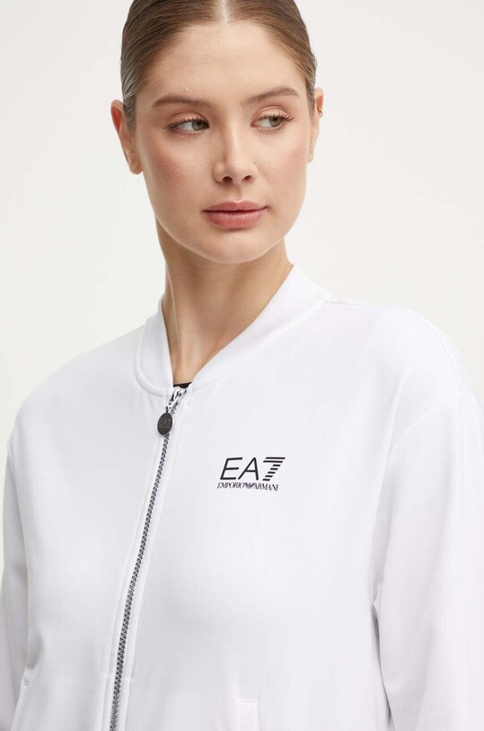 Športová tepláková súprava EA7 Emporio Armani TJFQZ.8NTV60.0102 biela