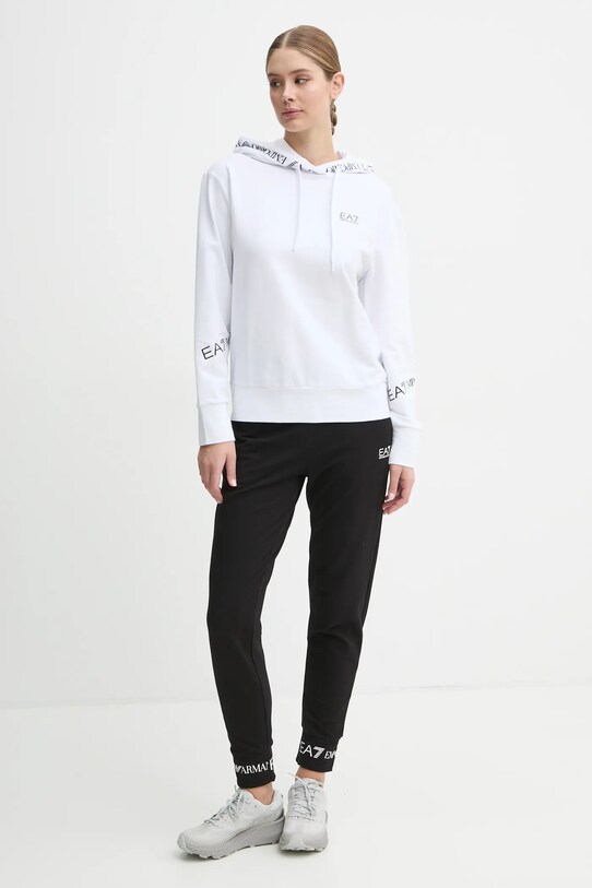 Спортивний костюм EA7 Emporio Armani з еластаном білий TJTXZ.8NTV52.21BA