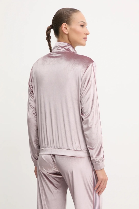 EA7 Emporio Armani dres welurowy fioletowy TJZDZ.6DTV64.1341