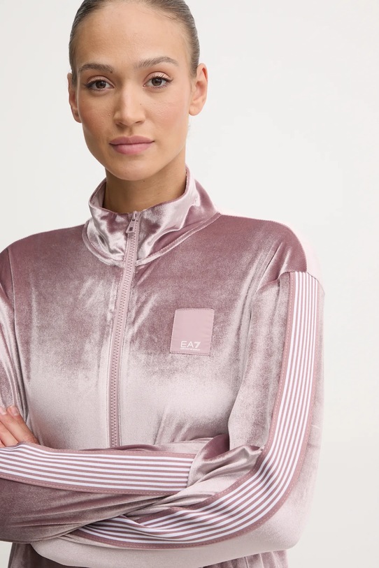 EA7 Emporio Armani dres welurowy TJZDZ.6DTV64.1341