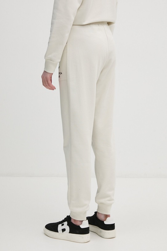 Îmbrăcăminte Aeronautica Militare pantaloni de trening din bumbac PF960DF567 bej