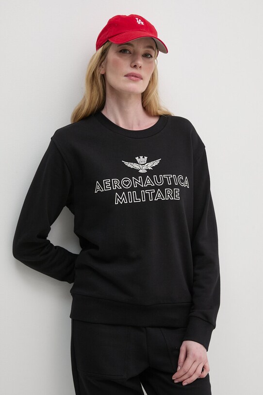 Aeronautica Militare tuta in lana TF071DF567 nero AW24