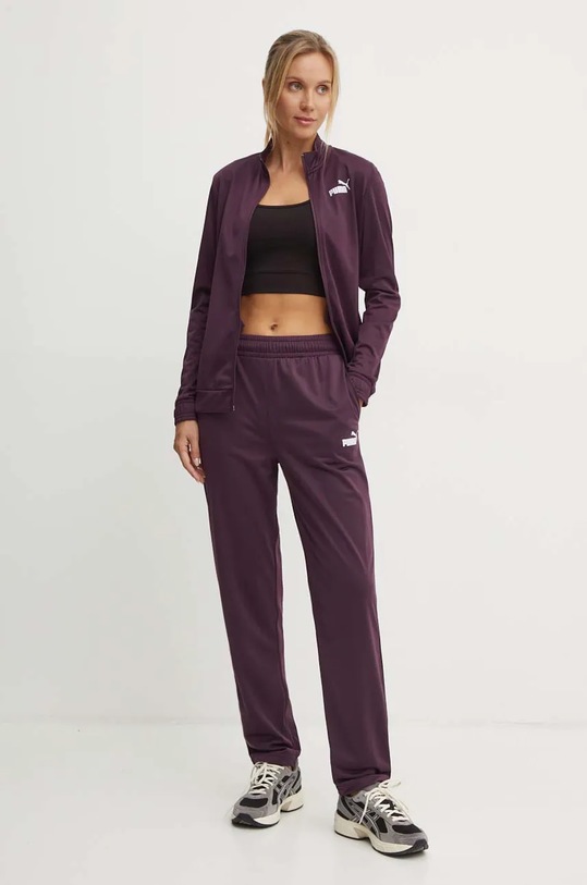 Puma dres tkanina fioletowy 683119