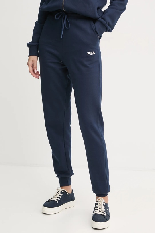 Bavlněná tepláková souprava Fila námořnická modř FPW4182