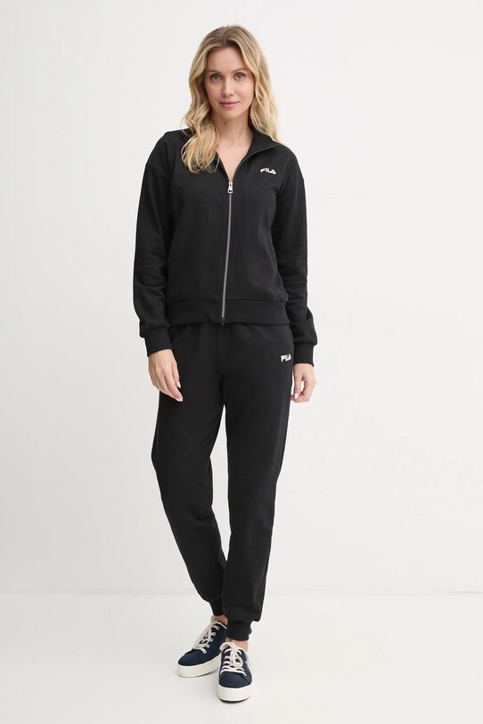 Fila trening lounge din bumbac bumbac negru FPW4182