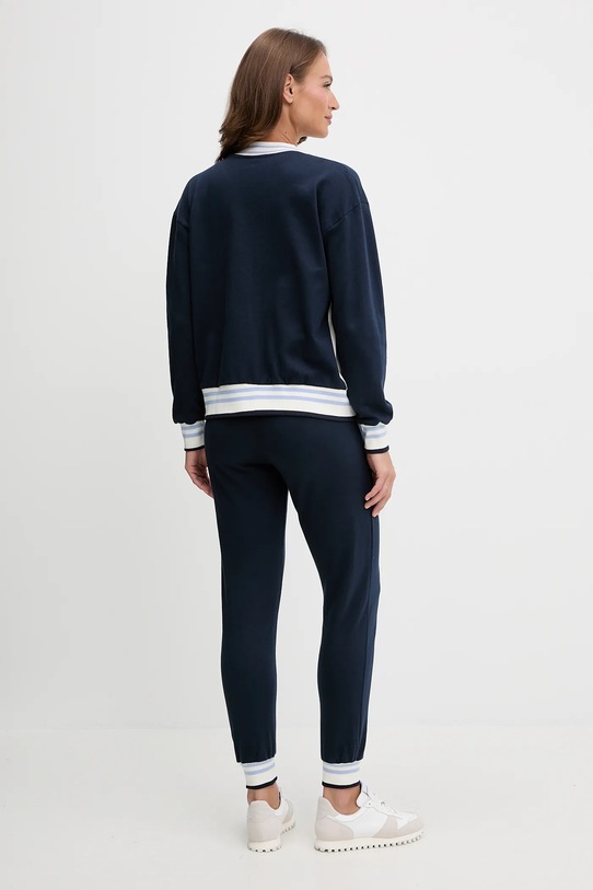 Fila dres lounge bawełniany FPW4187 granatowy AW25