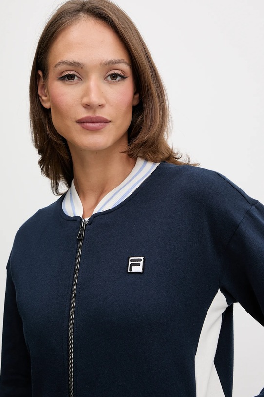 Odzież Fila dres lounge bawełniany FPW4187 granatowy