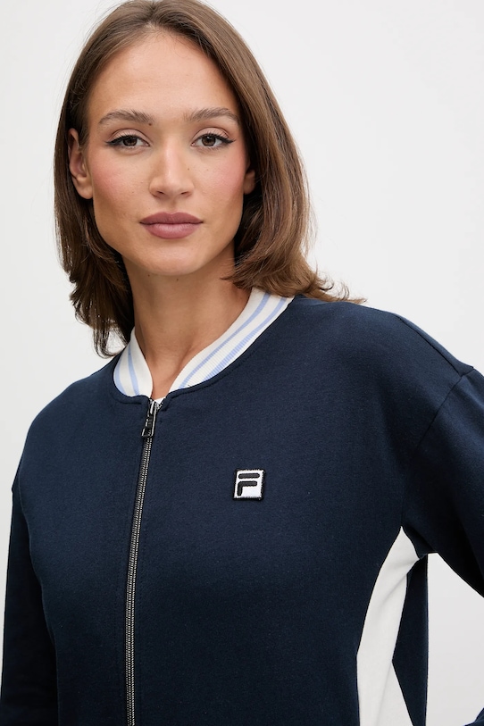 Odzież Fila dres lounge bawełniany FPW4187 granatowy