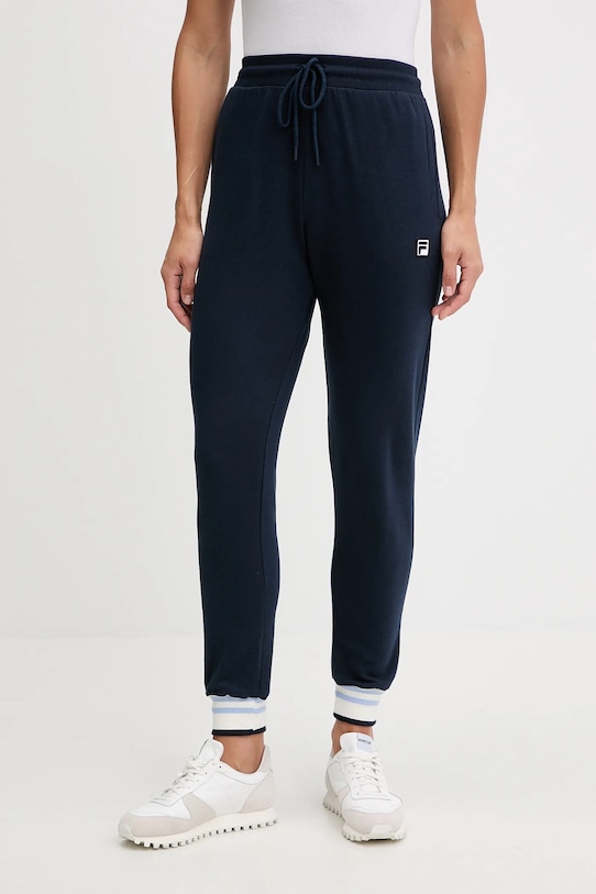Fila dres lounge bawełniany granatowy FPW4187