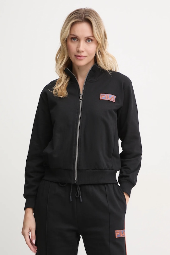 Oblečenie Bavlnená tepláková súprava Fila FPW4188 čierna