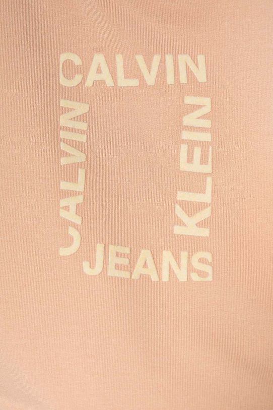 Djevojčice Trenirka za bebe Calvin Klein Jeans IN0IN00213.G.9BYH narančasta