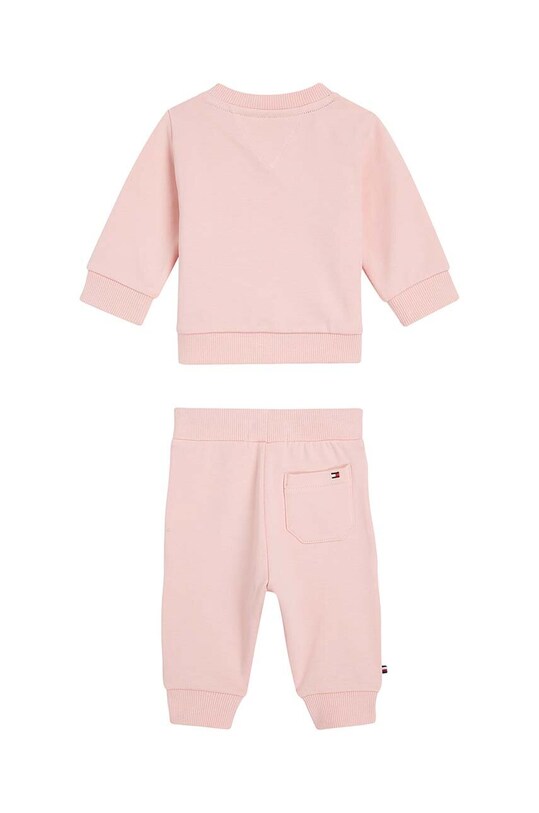 Trenirka za bebe Tommy Hilfiger KN0KN01863.G.9BYH roza AW24