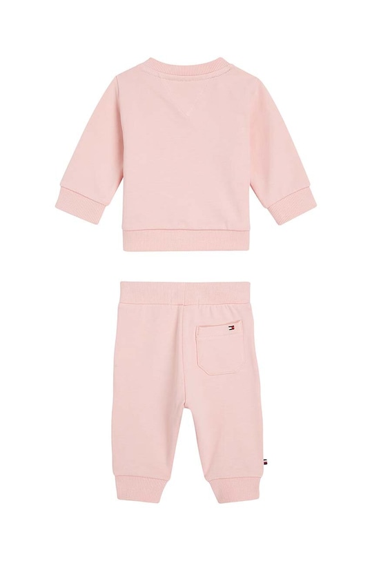 Tommy Hilfiger dres niemowlęcy KN0KN01863.G.9BYH różowy AW24