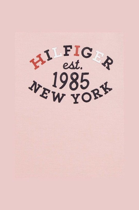 Dziewczynka Tommy Hilfiger dres niemowlęcy KN0KN01863.G.9BYH różowy