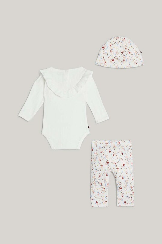 Дитячий бавовняний комплект Tommy Hilfiger 3-pack KN0KN01897.9BYH рожевий AW24