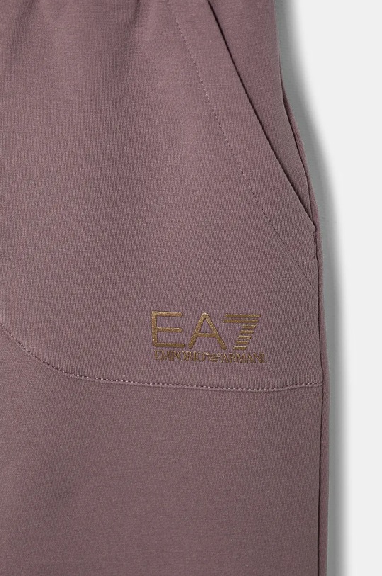 Dievča Tepláková súprava EA7 Emporio Armani 6DFV02.FJZEZ ružová