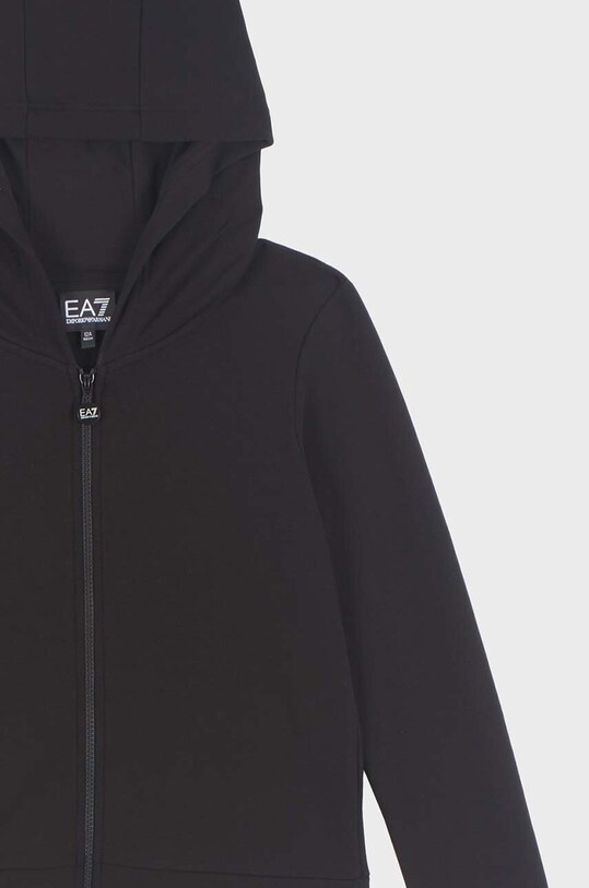 Девочка Детский спортивный костюм EA7 Emporio Armani 6DFV05.FJZIZ чёрный