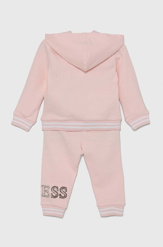 Guess trening din bumbac pentru bebelusi A4YG00.KA6R4.9BYH roz AW24
