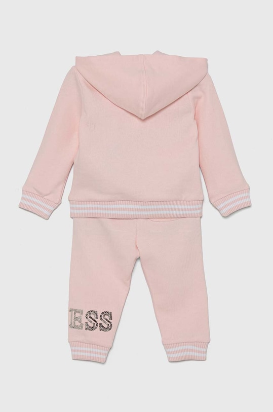 Guess trening din bumbac pentru bebelusi A4YG00.KA6R4.9BYH roz AW24