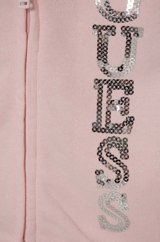 Fete Guess trening din bumbac pentru bebelusi A4YG00.KA6R4.9BYH roz