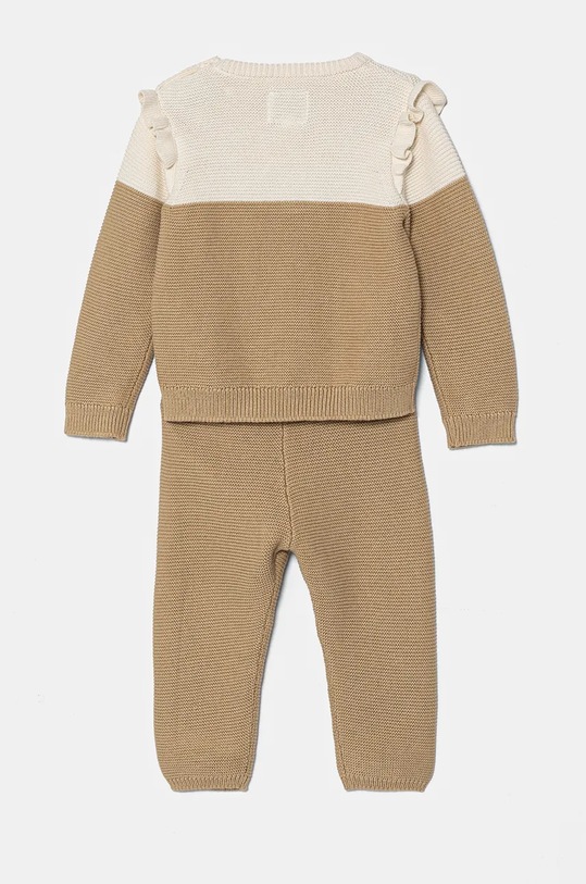 Detská bavlnená súprava Guess A4YG21.Z3FK0.9BYH béžová AW24