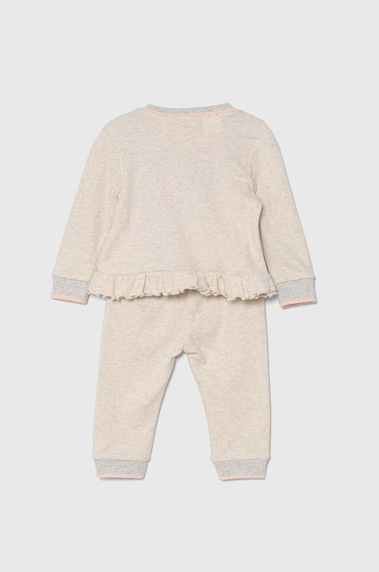 Detská tepláková súprava z bavlny Guess béžová S4YG11.KAE14.9BYH