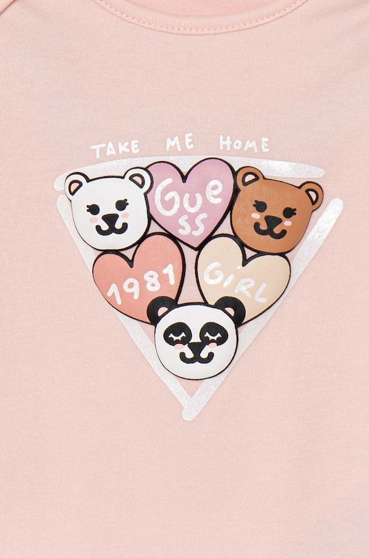 Detská tepláková súprava z bavlny Guess S4YG11.KAE14.9BYH