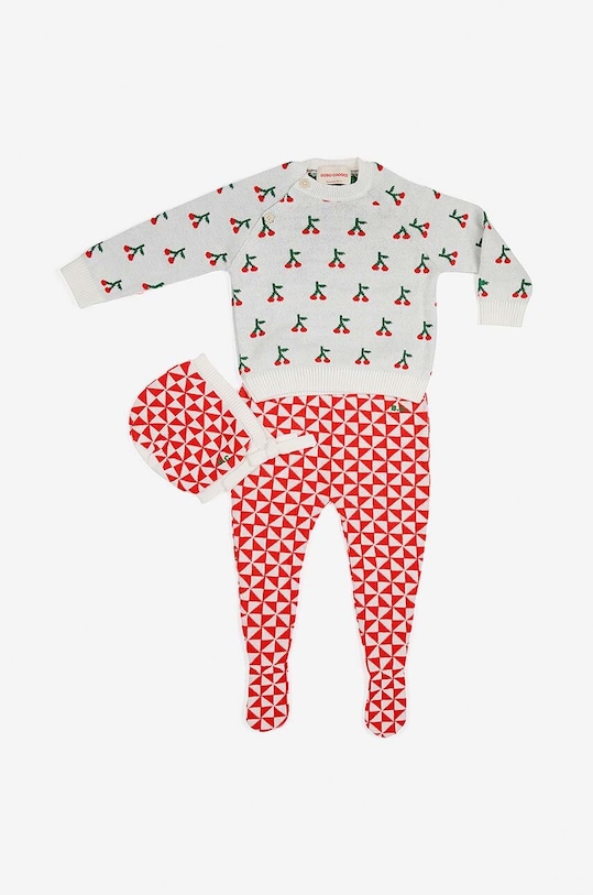 Комплект для младенцев Bobo Choses Cherry 224AB107 красный AW24