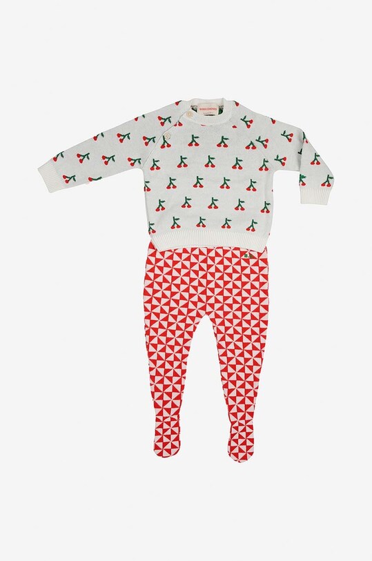 Дівчинка Комплект для немовлят Bobo Choses Cherry 224AB107 червоний