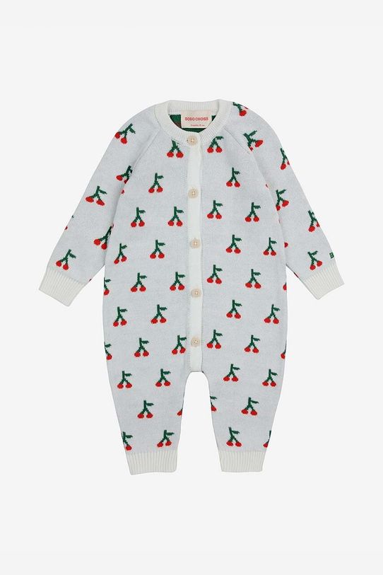 Djevojčice Komplet za bebe Bobo Choses Cherry 224AB109 bijela