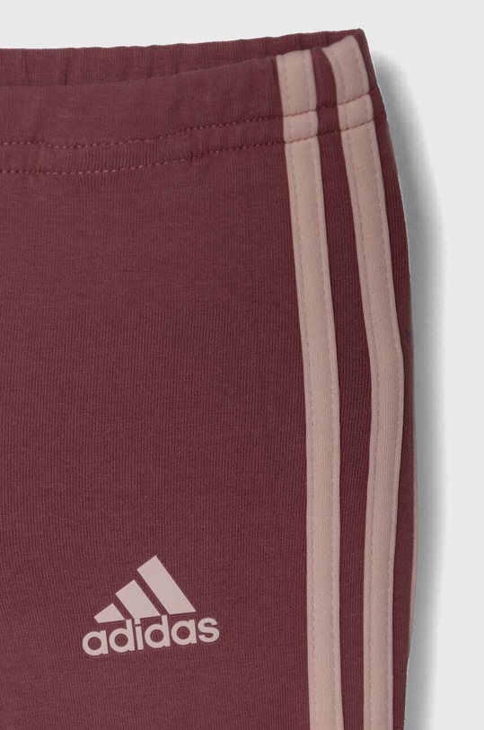 Dziewczynka adidas dres niemowlęcy IG FLWR LEG SET IV7387 różowy