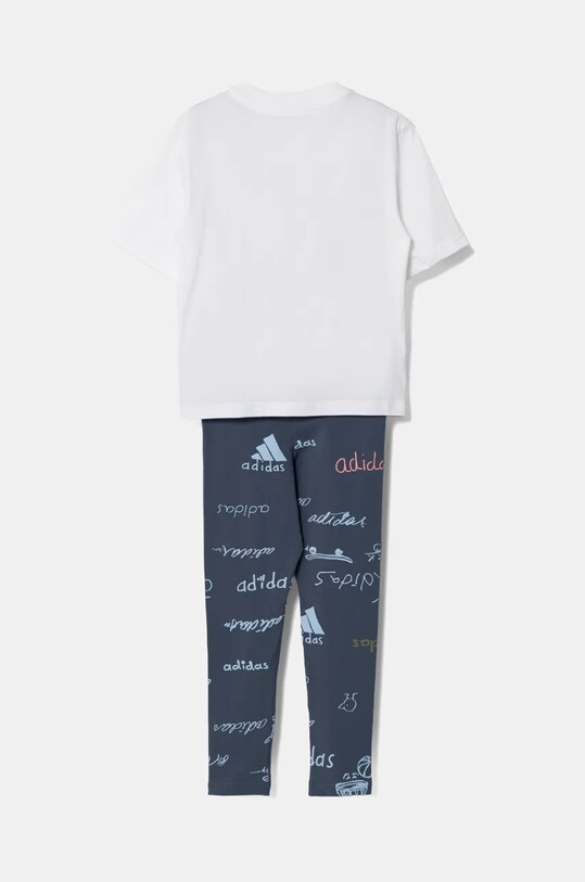 Fete adidas compleu copii LK BLUV SET IV9443 alb