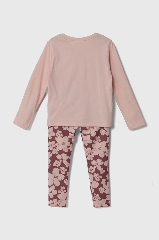 Dziewczynka adidas komplet dziecięcy LG FLWR LEG SET IW3477 różowy