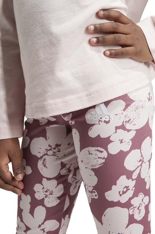 adidas komplet dziecięcy LG FLWR LEG SET IW3477