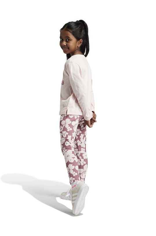 adidas komplet dziecięcy LG FLWR LEG SET IW3477