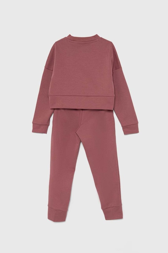 Dziewczynka adidas dres dziecięcy G FI LOGO TS IX3635 różowy