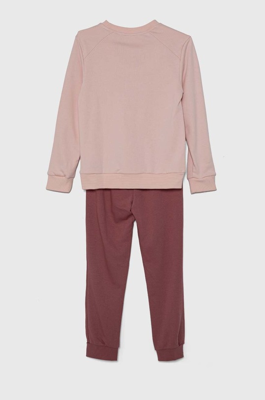 Dziewczynka adidas dres dziecięcy J BL FT TS IY5432 różowy