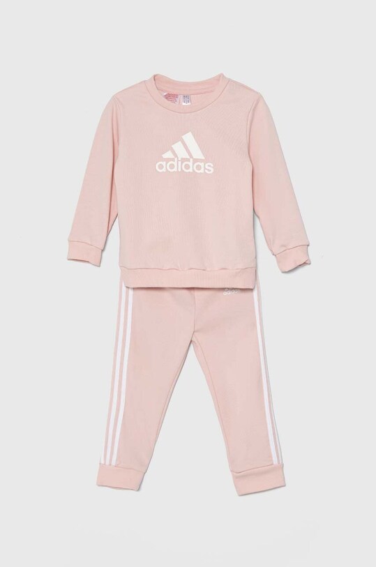 Дитячий спортивний костюм adidas I BOSog FT трикотаж рожевий IZ4982