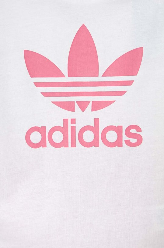 Djevojčice Dječji komplet adidas Originals SHORT TEE SET JE1612 roza