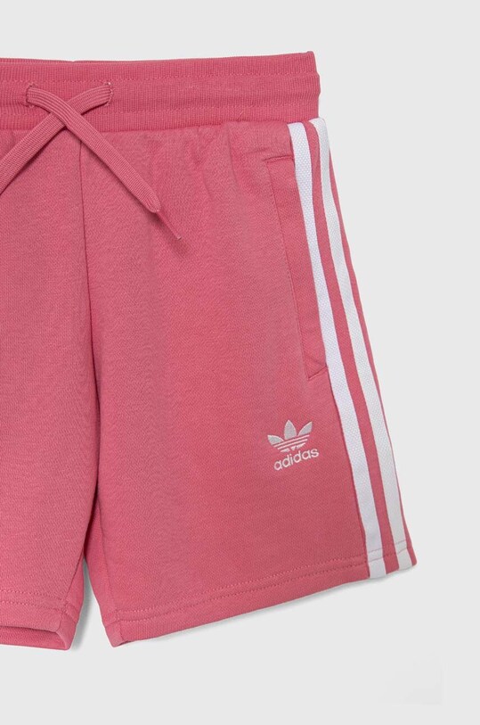 adidas Originals compleu copii SHORT TEE SET roz JE1612