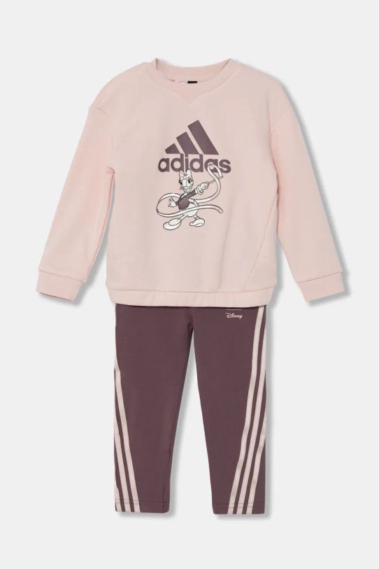 Дитячий комплект adidas x Disney візерунок рожевий JG1256