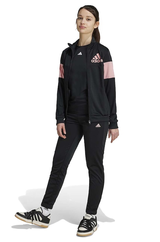 Dětská tepláková souprava adidas B TS pletenina černá JG1260