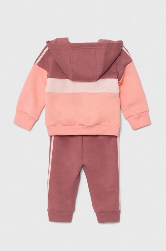 Cпортивний костюм для немовлят adidas I 3S TIB FL TS IV7394 рожевий AW24