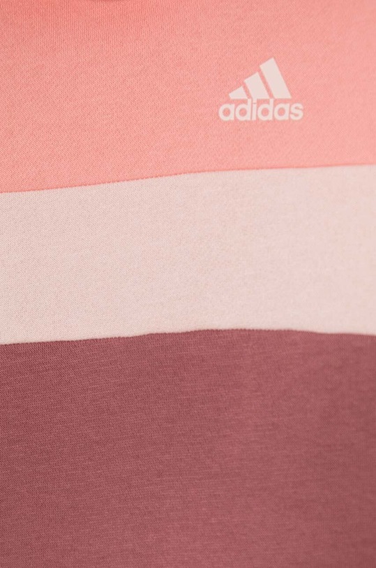 adidas komplet dziecięcy LG 3S TIB FL TS różowy IV7441