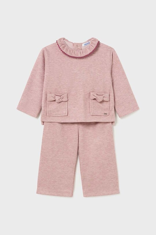 Комплект для младенцев Mayoral трикотаж розовый 2550.4G.Baby.9BYH