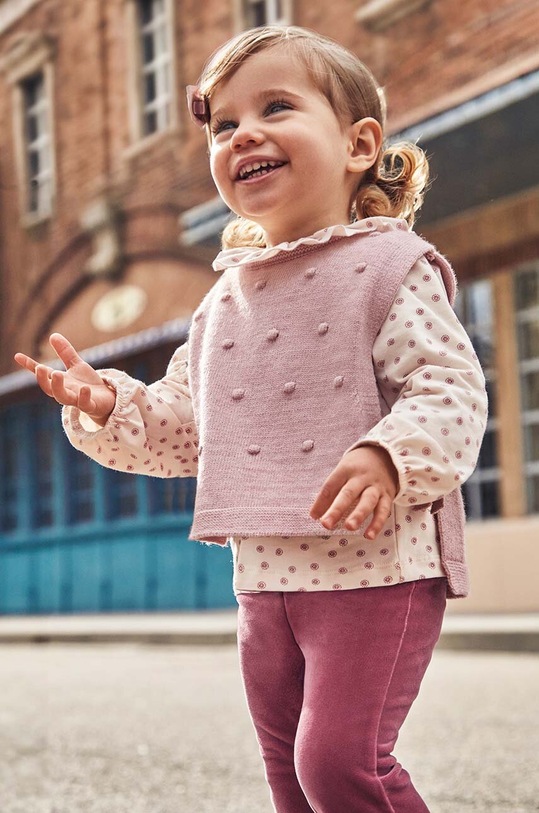 Dječji komplet Mayoral 3-pack 2551.4G.Baby.9BYH roza