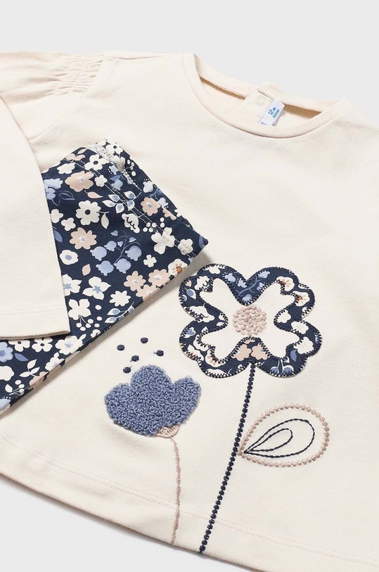 Mayoral komplet dziecięcy - bluzka, legginsy i opaska 2711.4H.Baby.9BYH granatowy AW24