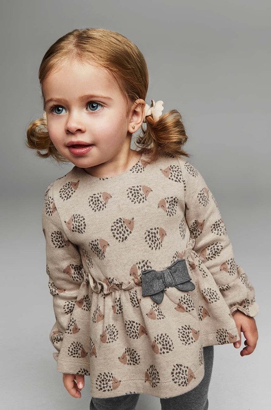 Komplet za bebe Mayoral smeđa 2713.4J.Baby.9BYH